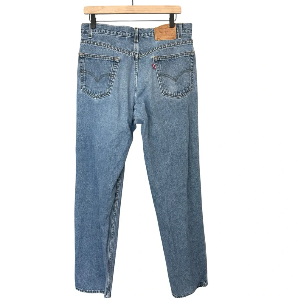 Vintage‎ Levi's Men's Straight Blue Jeans 34x34